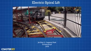 Electric Spiral Lift
Jet Star 2 – Lagoon Park
Schwarzkopf
1976
CoasterForce
 