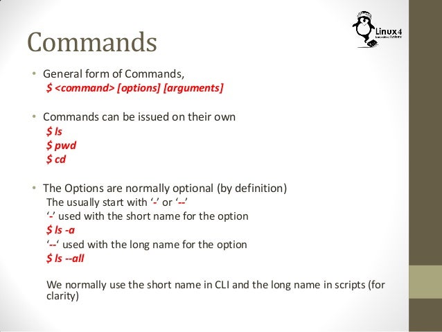 Course 102: Lecture 3: Basic Concepts And Commands