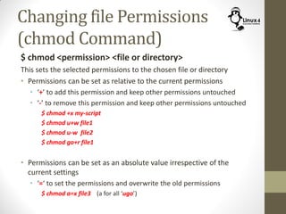 Course 102: Lecture 14: Users and Permissions | PDF