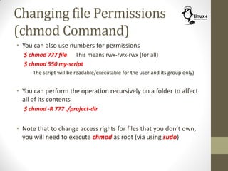 Course 102: Lecture 14: Users and Permissions | PDF