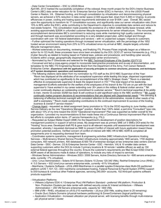 Lucier Resume 23OCT16 GS-2210-14 INFOSEC- DOI OCIO ISSO USAjobs Format ...