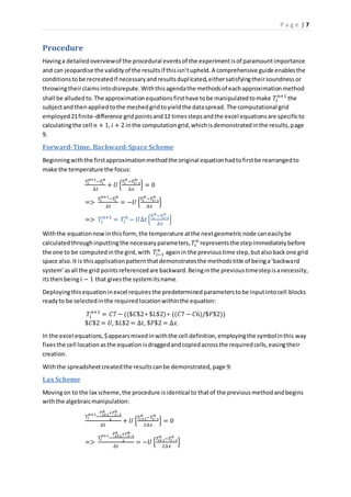 A Solution of Partial Differential Equations by Finite-Difference ...