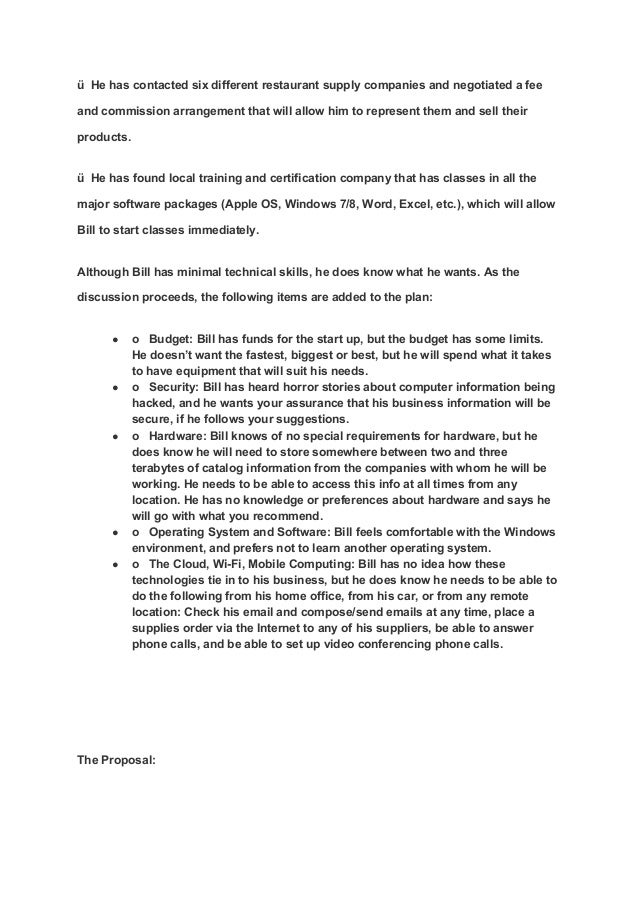 Introduction to computers assignment 4 business start up proposal 06 picture