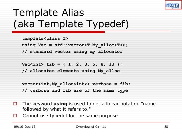 template typedef c 11 template typedef c 11