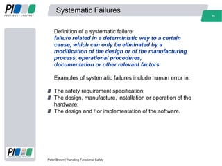 C11 PROFIsafe, considerations for functional safety and security - Pete ...