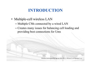 Comprehensive Overview of Wireless LAN Technology and IEEE 802.11 ...