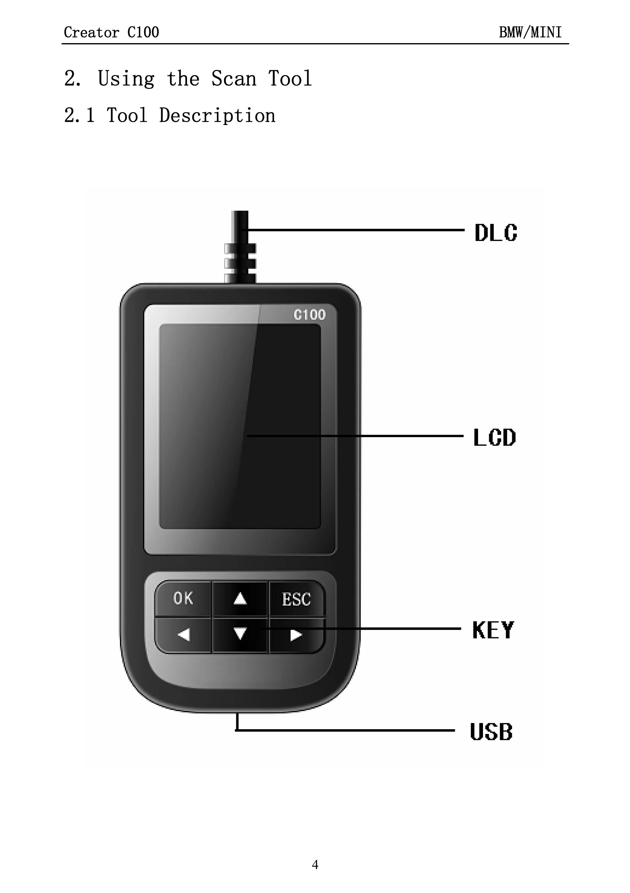 日本語取説付Creator C110+ BM CODE SCANNER  BMW Creator C110 code reader scanner user manual | PDF