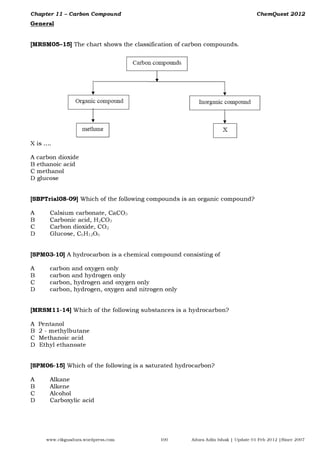ChemQuest2012 - Chap11