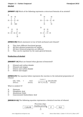 ChemQuest2012 - Chap11