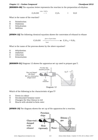 ChemQuest2012 - Chap11