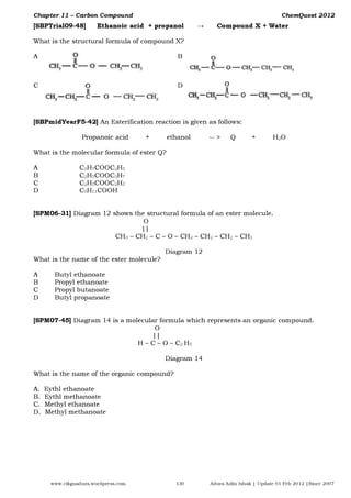 ChemQuest2012 - Chap11