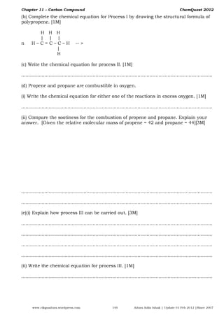 ChemQuest2012 - Chap11