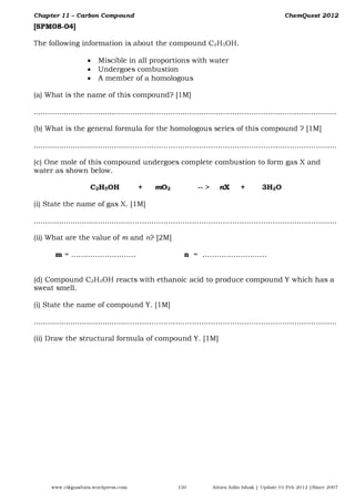 ChemQuest2012 - Chap11