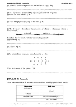 ChemQuest2012 - Chap11