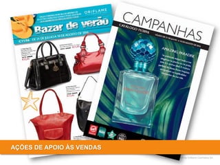 Copyright ©2015 by Oriflame Cosmetics SA
AÇÕES DE APOIO ÀS VENDAS
 