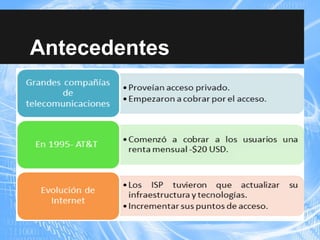 Antecedentes
 