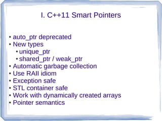 C++11 talk | PDF