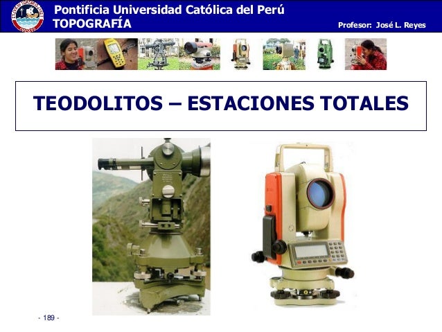 Diferencia Entre Teodolito Electronico Y Estacion Total