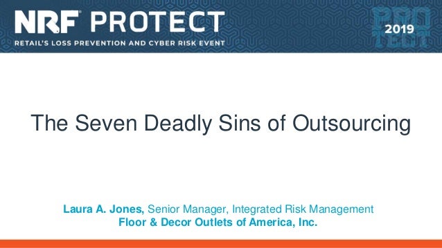 P19 Seven Deadly Sins Of Outsourcing Laura Jones 6 12 19