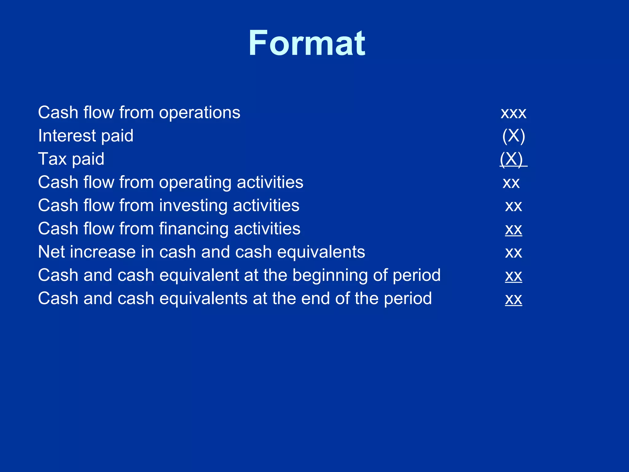 C12 frs 107 statement of cash flows | PPT