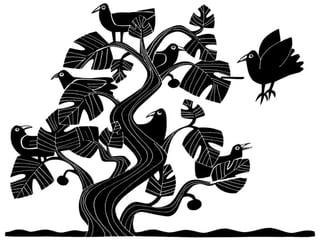 O pequeno rebento
crescerá e se tornará
     um cedro
magnífico,
no qual os passarinhos
farão seus ninhos.
- Jesus será o rebento
do majestoso cedro que
Deus plantou na Terra.
As aves, que vêm
pousar em seus ramos,
representam todos
os povos do mundo,
convidados a encontrar
sua morada
nas suas ramagens.
 