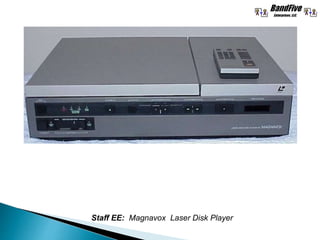 Staff EE: Magnavox Laser Disk Player
 