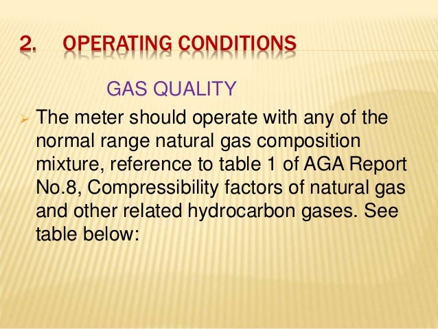 Aga Compressibility Factors Of Natural Gas Aga Compressibility Factors Of Natural Gas