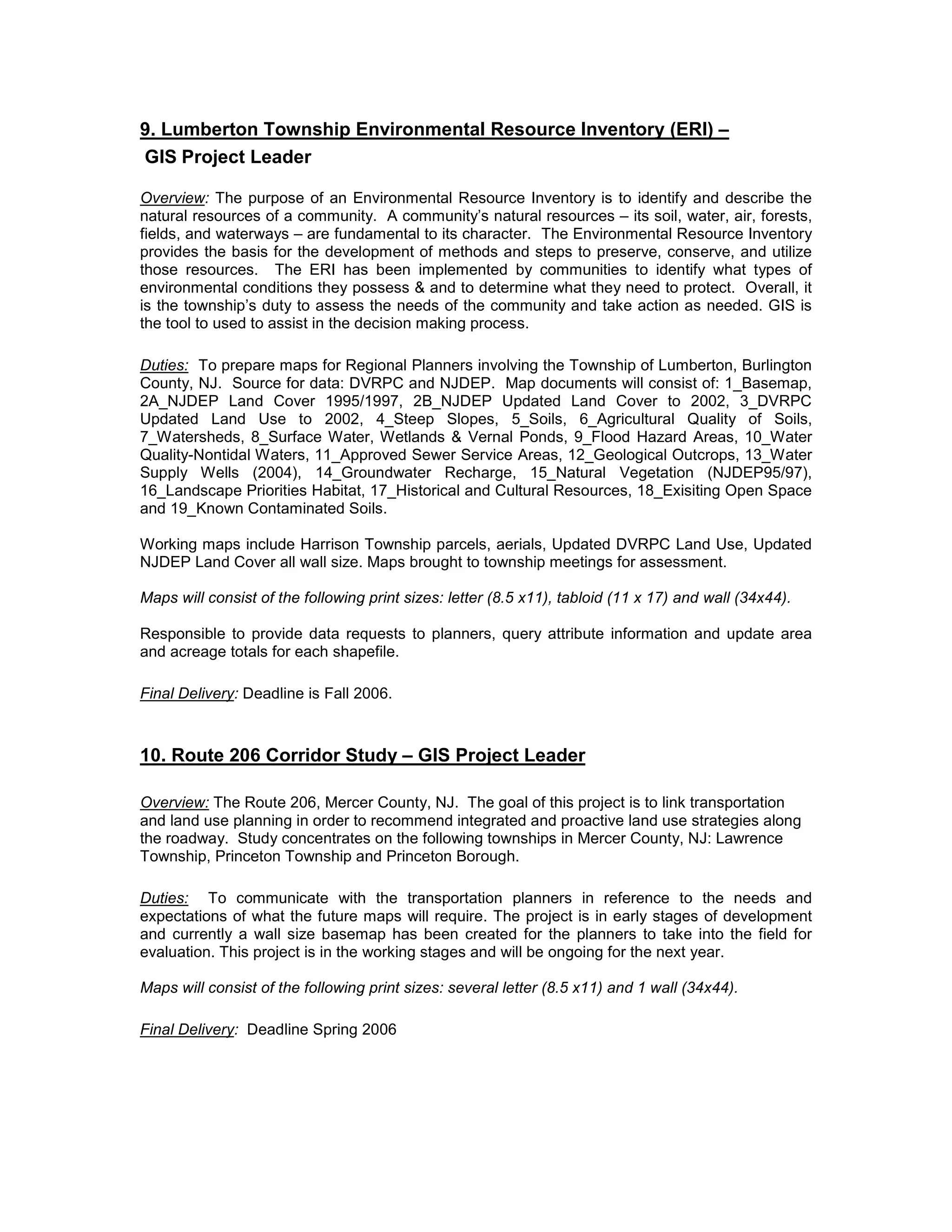 DVRPC_ProjectSummary_2005 | PDF