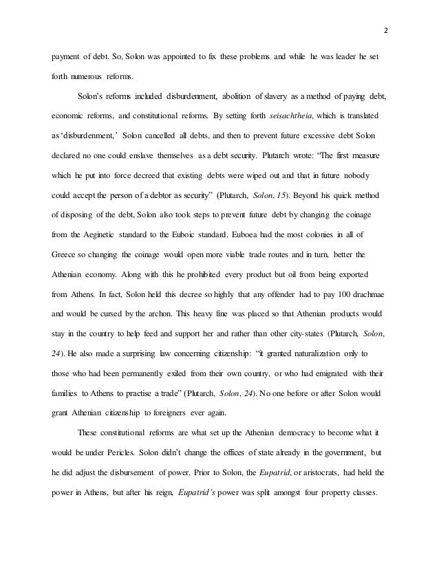 Who founded athenian democracy essay image