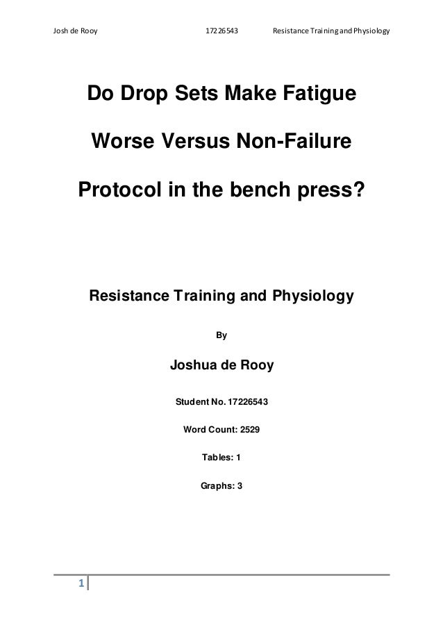 Resistance Training Lab Assignment