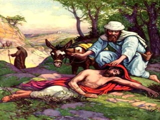 - Nós, que aqui estamos
reunidos nessa celebração
para fortalecer
a nossa fé e o nosso amor,
sabemos quem é
o nosso próximo?
Qual é o seu nome?
- Reconhecemos de fato
a presença de Cristo
nas pessoas
que encontramos
ao longo dos caminhos
do mundo?
Ou preferimos
não perder tempo e
seguir o nosso caminho,
deixando o nosso
próximo na sarjeta
do abandono?
 