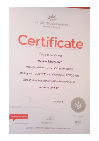 CertificateGeneralEnglish