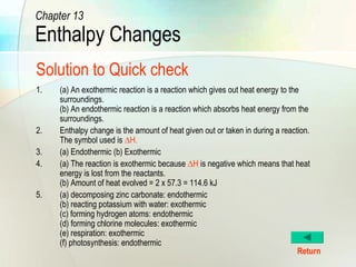 C13 enthalpy change | PPT