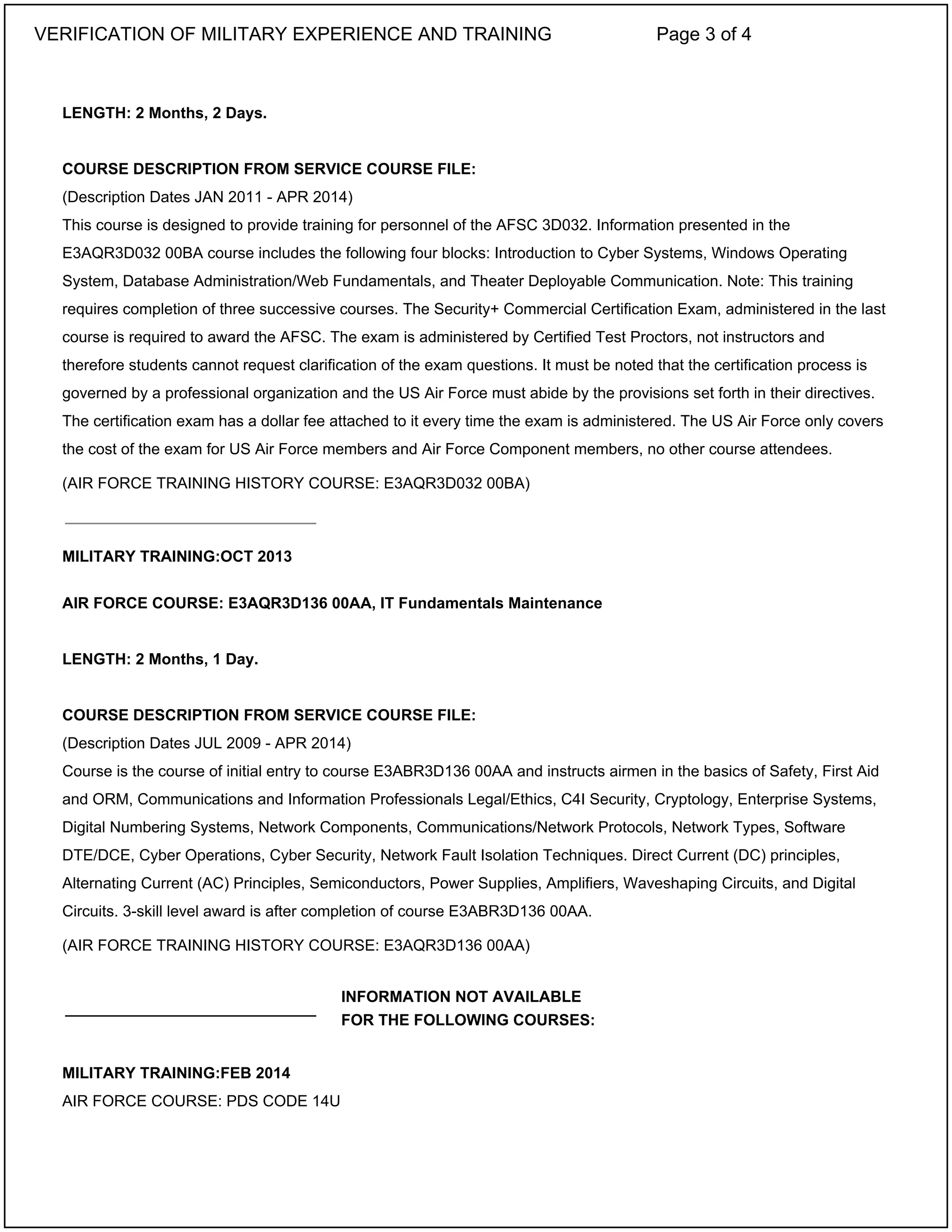 Randolph Afb Course Rules.pdf Air Force Training | PDF
