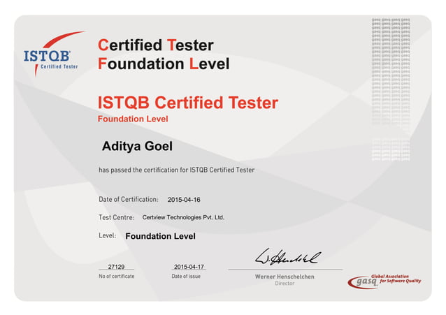ISTQB-CTFL Vorbereitung