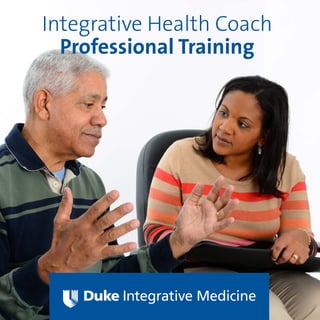 Integrative Health Coach
Professional Training
 