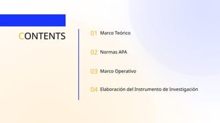 C14Guía de Marco Teórico, Normas APA y Elaboración del Instrumento de ...