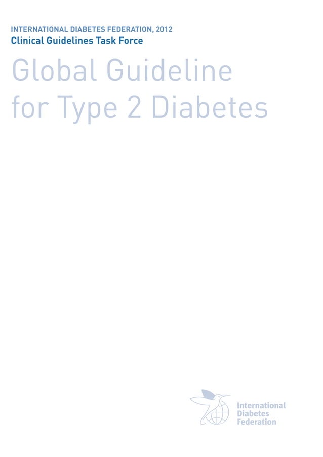 C14 idf global guideline for type 2 diabetes 2012 PDF