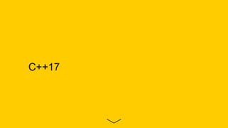 C++17
 