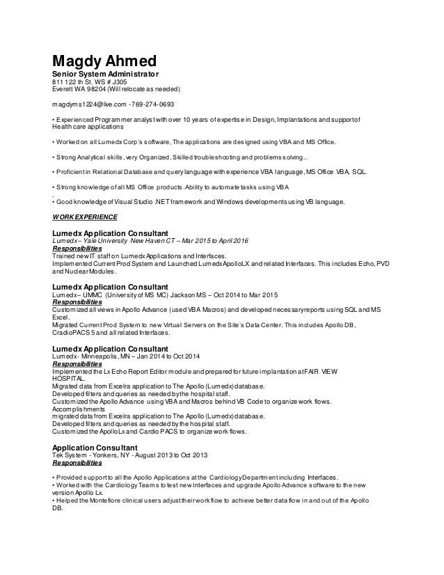 magdy vba resume 2016