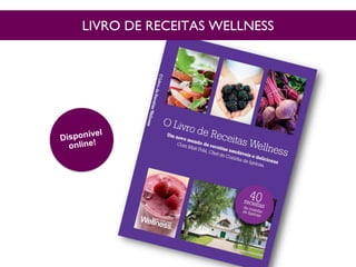 LIVRO DE RECEITAS WELLNESS
 
