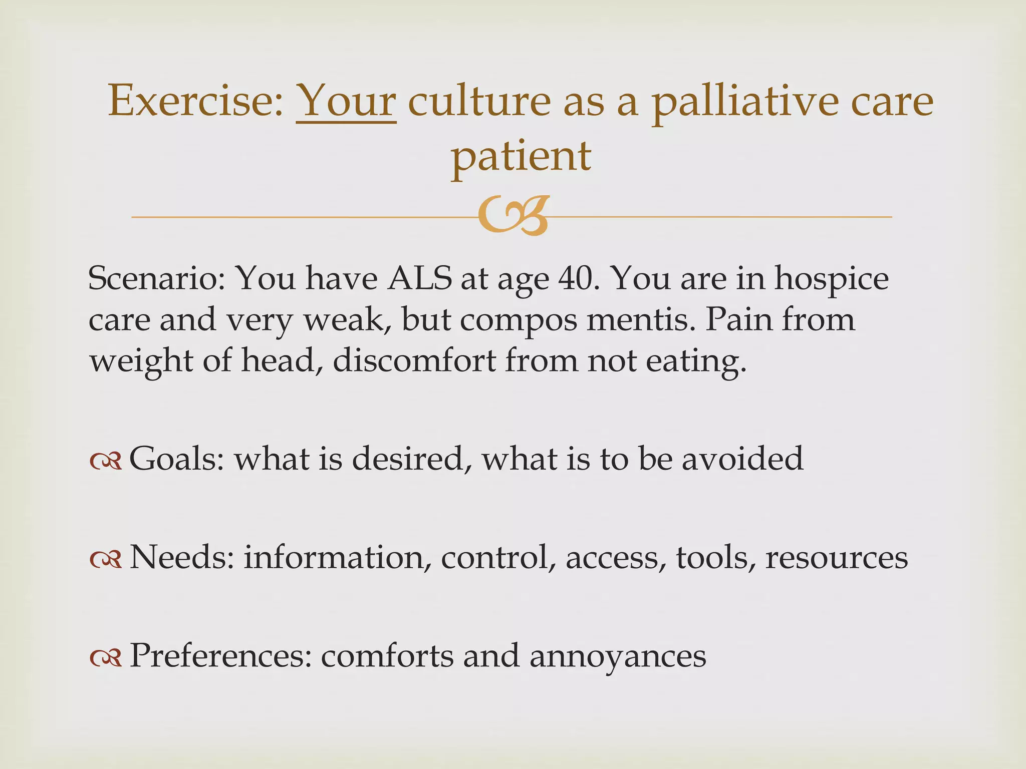 Cultural Competence in Palliative Care | PPTX