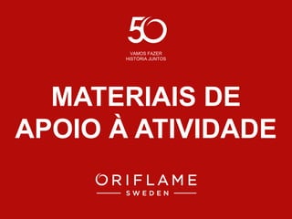 MATERIAIS DE
APOIO À ATIVIDADE
VAMOS FAZER
HISTÓRIA JUNTOS
 