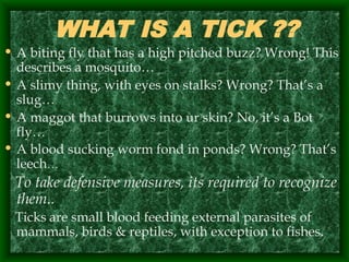 Understanding, Preventing, and Addressing the Risks of Tick-Borne ...