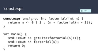 C++17  not your father’s c++
