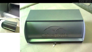 Caixa de protecção e transporte de valores
José Carlos Ceitil | 37 Design | Caixa Totta
Gestor de produção ( acompanhamento e controle de produção)
 