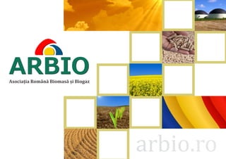 arbio.ro
Asociația Română Biomasă și Biogaz
 