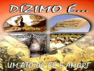 Dízimo não é doação
apenas de dinheiro.
Podemos dar também
o nosso tempo,
em favor da comunidade...
Tudo pode ser feito
com gestos muito simples,
como o da viúva...
- Como partilhamos aquilo
que somos e temos?
A Escritura nos garante:
"Deus ama a quem dá
com alegria". (2Cor 9,7)
Pe. Antônio Geraldo
Dalla Costa CS
11.11.2018
 