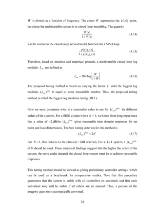 Development of Multivariable Control Systems Rev 200 | PDF