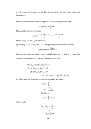 Development of Multivariable Control Systems Rev 200 | PDF